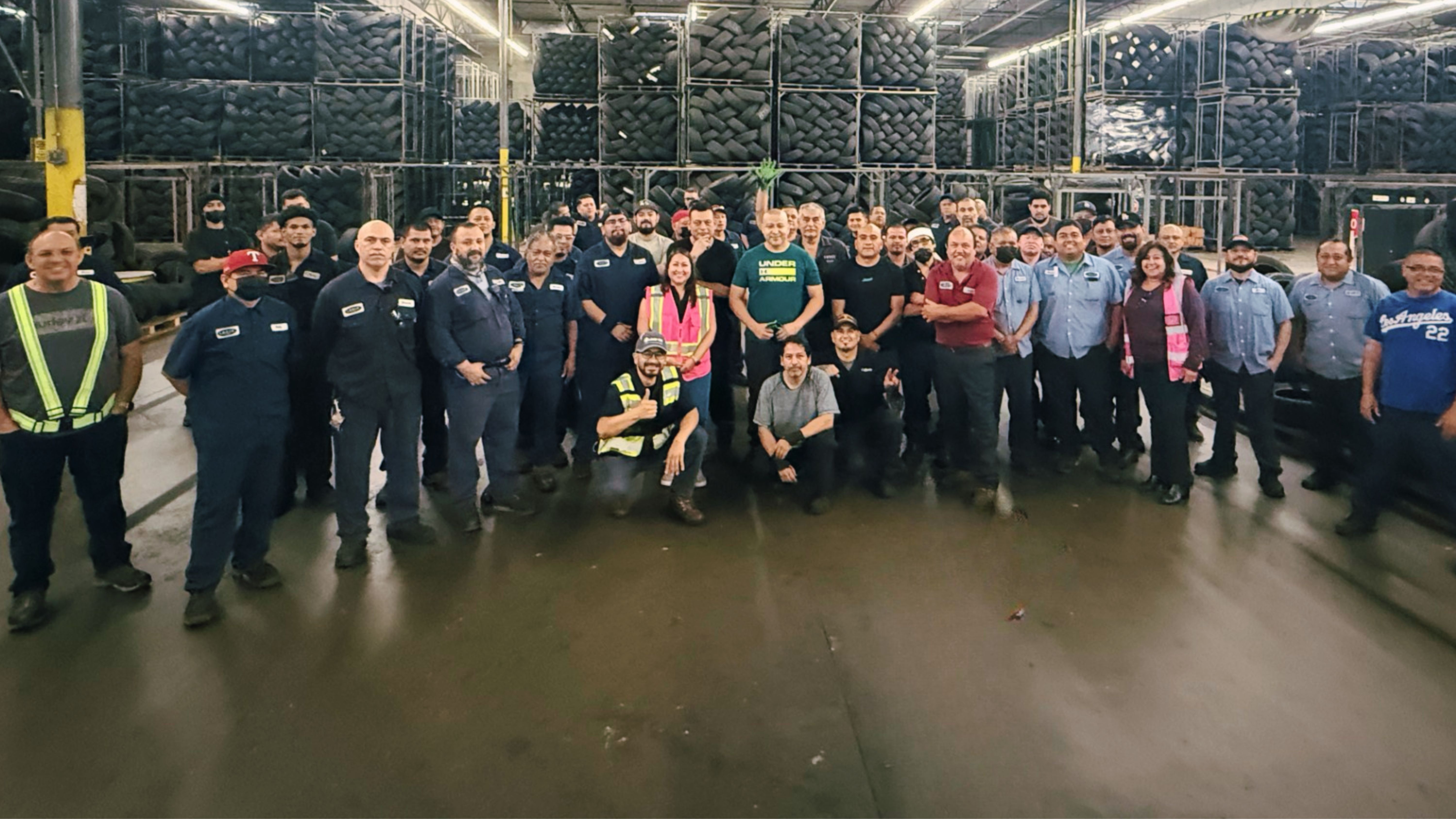 Liberty Tire Recycling Lakin - West team during ReMA's 2026 Safety Stand Down Week