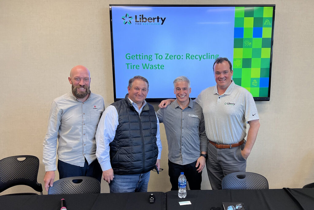 National Recycling Congress - Recycled Rubber Panel