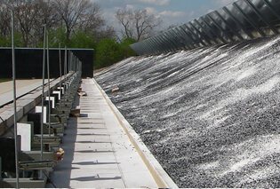 Tire-derived aggregate in concrete drainage projects