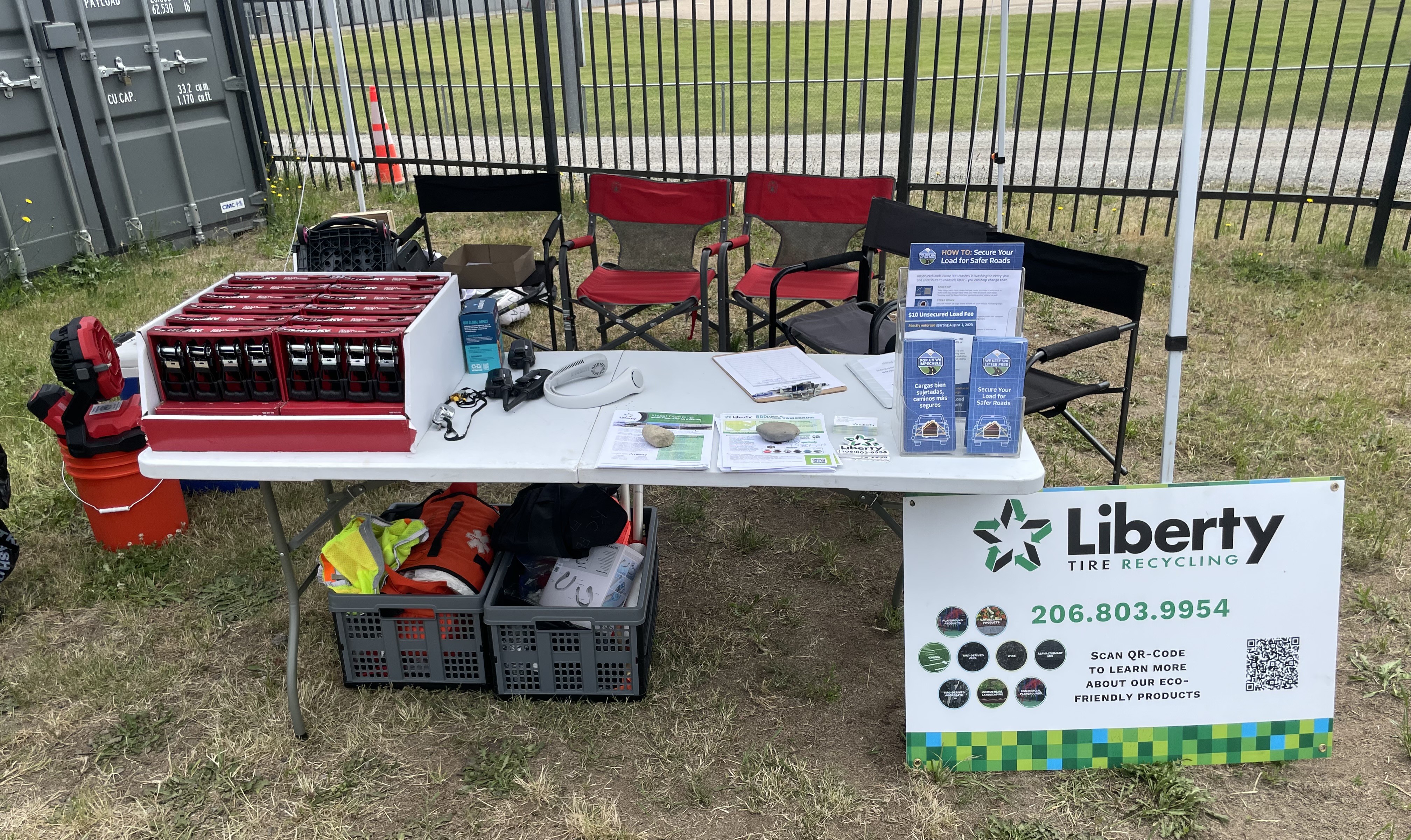 Liberty Tire Recycling Supports Successful Kitsap County Waste Tire Amnesty Event in Bremerton
