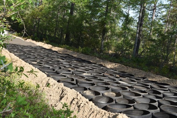 Grady County, Georiga - Mechanical Concrete how to fix dirt road using mechanical concrete
